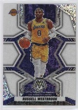 2021-22 Panini Mosaic White Sparkle Mosaic Prizm Russell Westbrook #51 1c5x