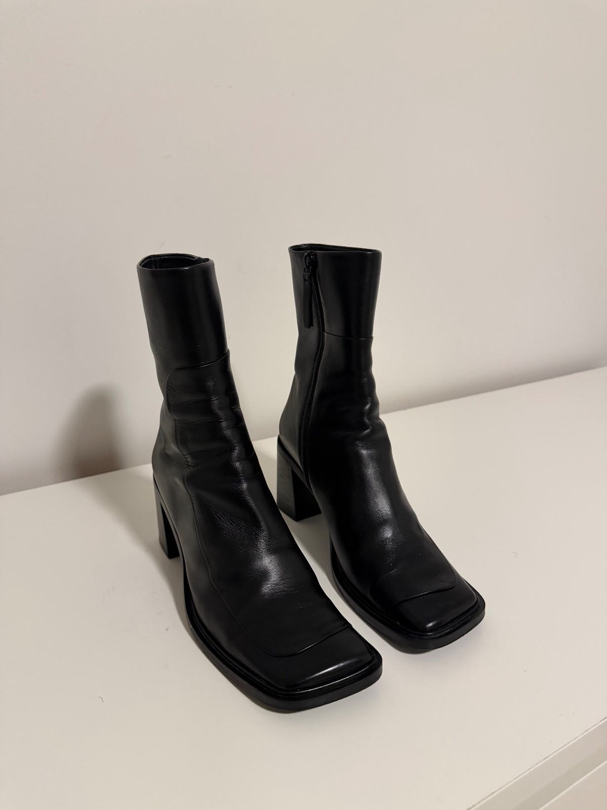 The Row Patch Ankle Boot, Black - image 1