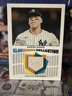 2026 Topps Heritage Aaron Judge Clubhouse Collection Bat Relic Yankees CCR-AJ