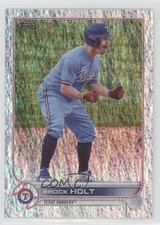 2022 Topps Series 1 Foilboard 71/390 Brock Holt #113 fm0