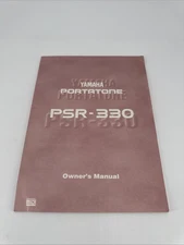 Yamaha Portatone PSR-330 Keyboard Original Owner's Manual. Fast Shipping