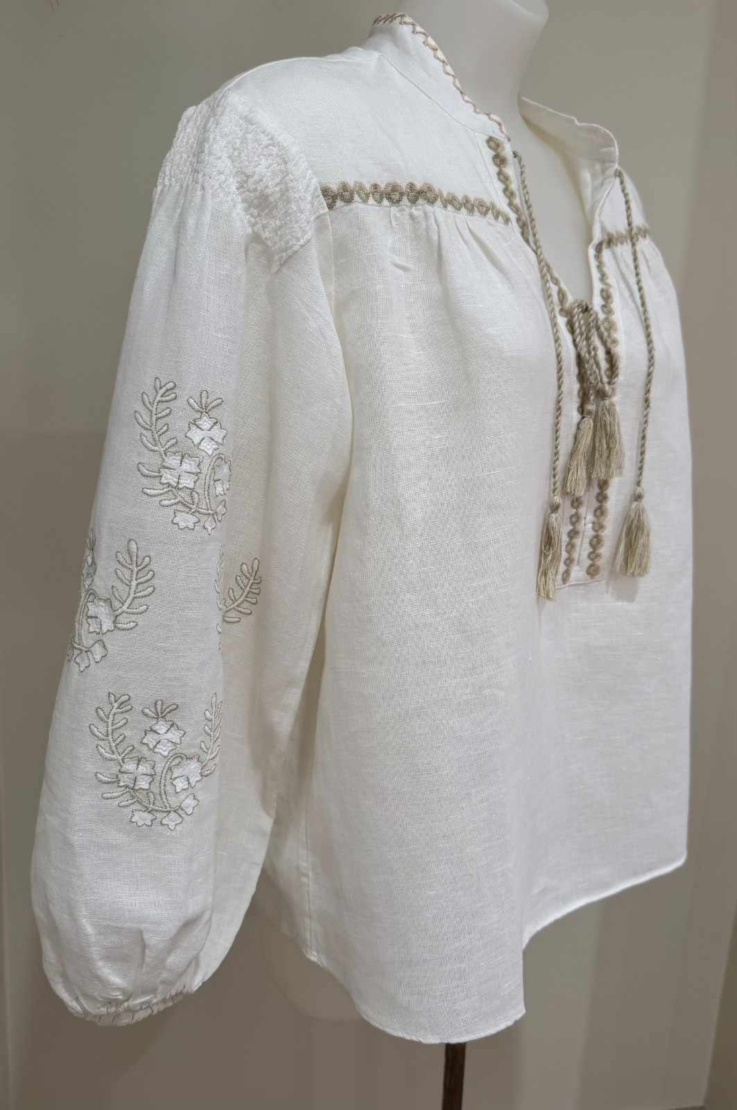 Boteh La Choza Embroidered Blouse, Size 2 - BNWT