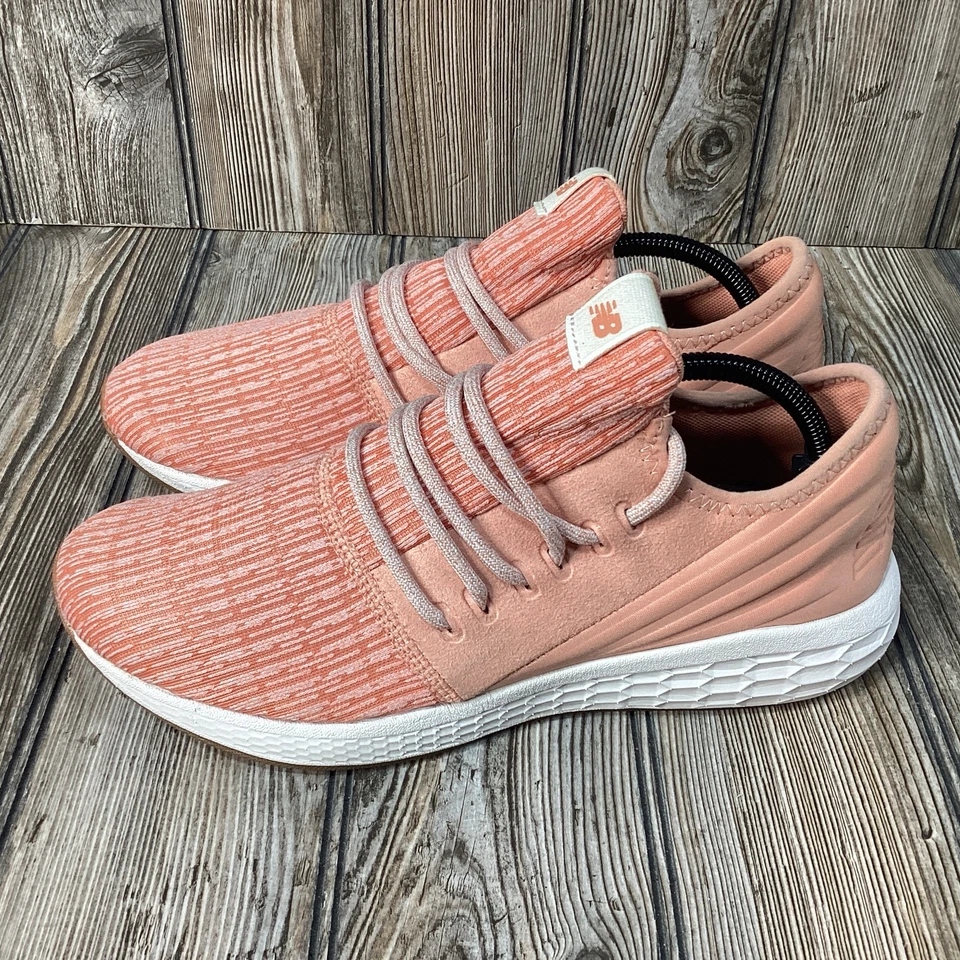 Zapatos para correr New Balance para mujer Fresh Foam Cruz Decon V2 naranja crema talla 11 B Foto 4 de 4