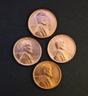 1952-D- 1952 -S- 1953- 1953-S 1C RD Lincoln Cent UNCIRCULATED#170