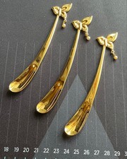 Mikimoto Pearl Gold Butterfly Spoon Set Of 3