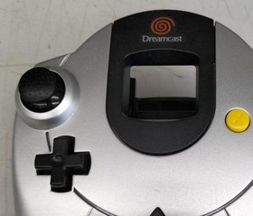 SEGA Dreamcast HKT-7700 Streamcast Controller Silver Metallic