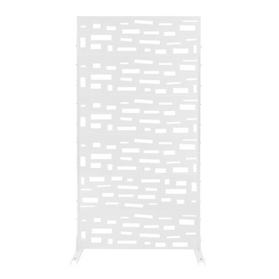 Unique Random Square 6 Panels Privacy Screen 1830x900x25mm Decorative Screen