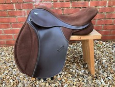 5 DAY TRIAL✅ RARE 17" Thorowgood T4 Cob Plus GP Saddle ID DEL 🐴 PICK WIDTH📏