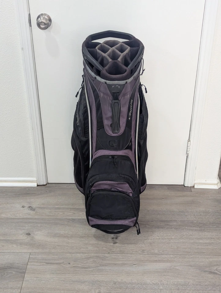 Bolsa de golf Ogio Cirrus negra gris divisor de 14 vías - 10 bolsillos Foto 3 de 4