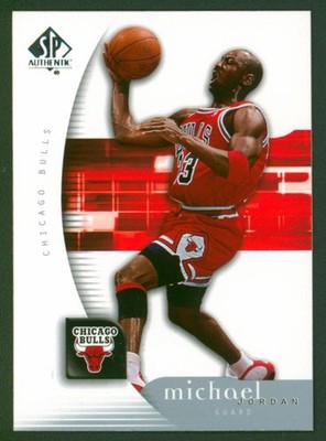 2005-06 Upper Deck SP Authentic MICHAEL JORDAN #12 Chicago Bulls HOF Very Nice