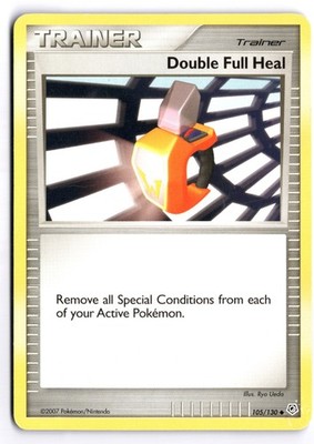Double Full Heal - DP #105/130 Diamond and Pearl Uncommon Normal MP