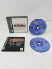 Metal Gear Solid PS1 Black Label 1999 CIB Tested Reg Card