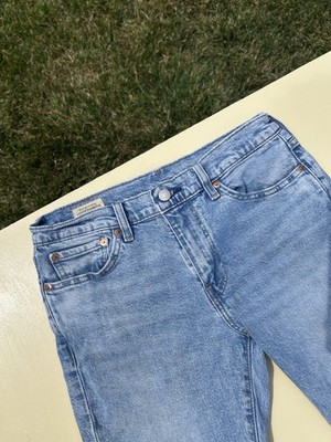 Levi's Premium Lot 511 Men's 30x30 Slim Light Wash Blue Denim Cotton Jeans