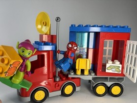 Lego Duplo Marvel 10608 Spider-Man Spider Truck Adventure Green Goblin Complete