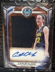 2024 Bowman University's Best Caitlin Clark Player-Worn Patch, Autograph IOWA