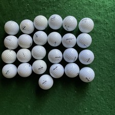 24 Near Mint AAAA Noodle Used Golf Balls...Asst. Models