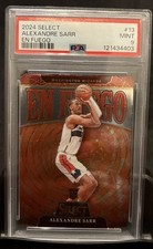 2024-25 Panini Select - En Fuego Wizards Alexandre Sarr #13 (RC)