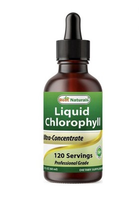 Liquid Chlorophyll Drops For Immune Support - Peppermint Flavor - 2 Fl Oz