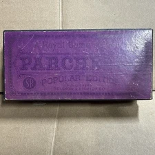 Vintage 1940's PARCHEESI Popular Edition Selchow & Righter Board Game