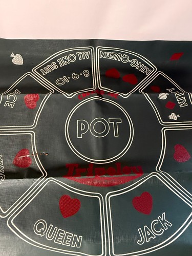 Tripoley Card Game Crown Edition #225 Michigan Rummy Hearts, Poker Vintage 1969 - Picture 8 of 8