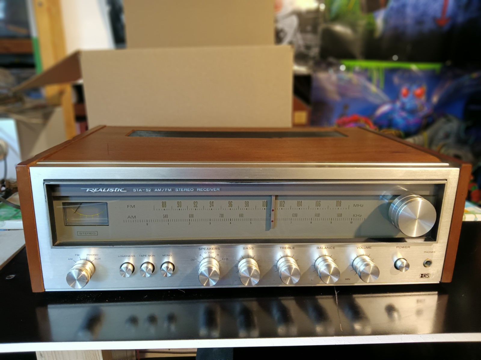 Realistic STA-52B vintage audio equipment - eBay listing photo 1