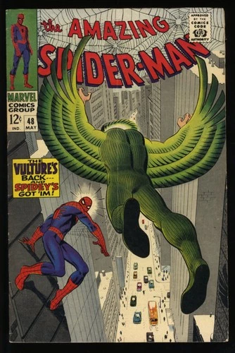 Amazing Spider-Man #48 FN- 5.5 1st New Vulture! Marvel 1967