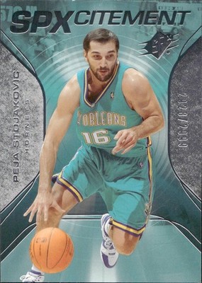 Peja Stojakovic - 2006-07 Upper Deck SPx Basketball - Numbered /2999