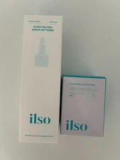 ilso SUPER MELTING SEBUM SOFTENER 5oz+40 Cotton Pads + Blackhead Remover Scraper