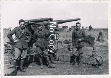 Foto WW2 militar: Barbarroja Rusia cañón rumano unidad X240
