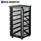 ECO-WORTHY 6-Tier 3U Server Rack for 48V 100Ah LiFePO4 Batteries (V1/V2/V3)