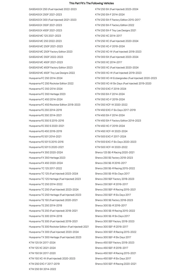 Guardamanos Acerbis K-Future 16 KTM naranja/blanco para KTM 250 SX 2014-2022 Foto 3 de 4