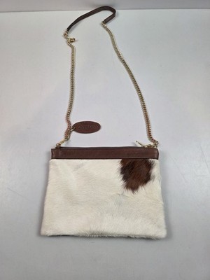 Overland Hair And Leather  Bag Purse