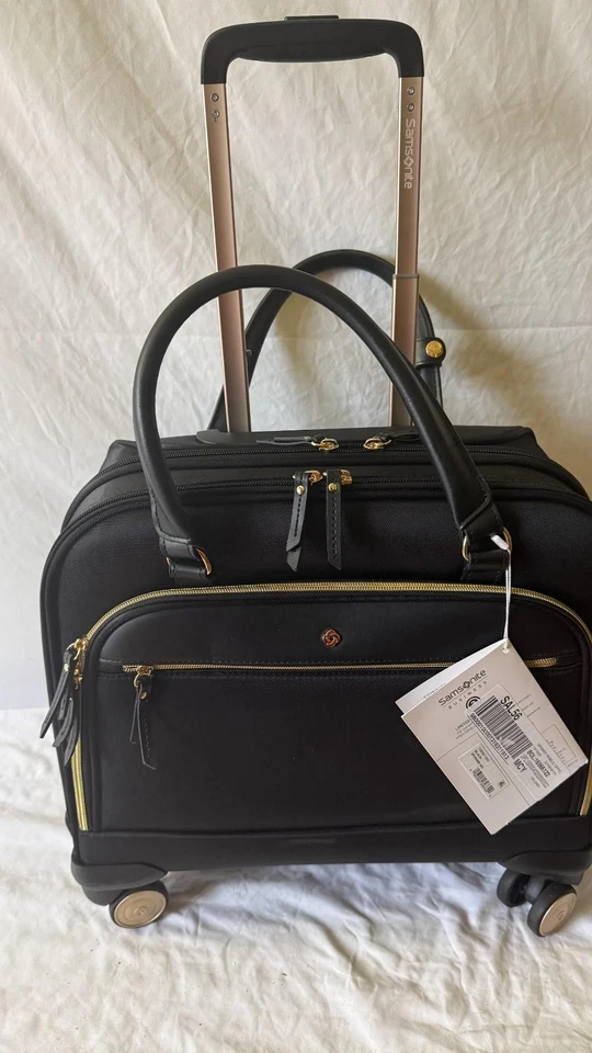 New Samsonite Women's Mobile Solution Spinner Mobile Underseat Carry On Luggage - Image 4 of 4