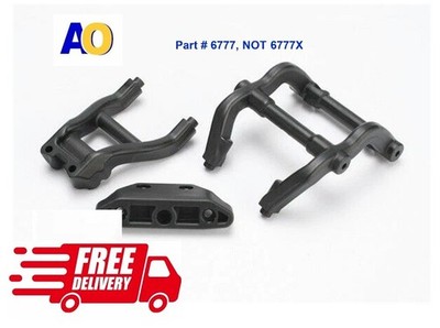 Traxxas 6777 Wheelie Bar Mount Rear Skid Plate Stampede Slash Rustler New in Bag