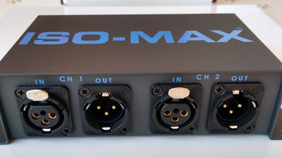 Iso-Max Jensen PB-2XX Audio Isolator  --  New In box