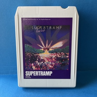 8 track - Supertramp - Paris (serviced and playtested)