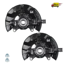 Front Steering Knuckles & Wheel Hub Bearings for 2014-2018 Toyota Corolla Matrix