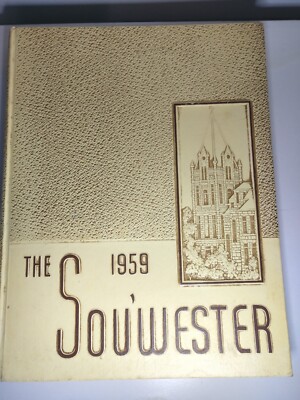 1959 Sou'Wester The Southwestern University Yearbook Georgetown, Texas