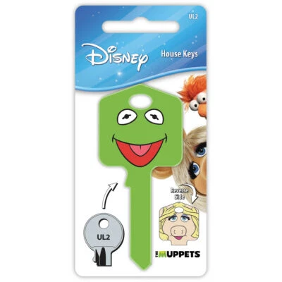 Disney HK-D22 Muppets Kermit & Miss Piggy Universal UL2 6-Pin Key Blank