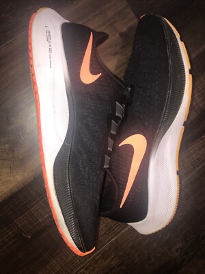 Nike Air Zoom Pegasus 37 Mens Size 12 Black Mango Running  display picture 2