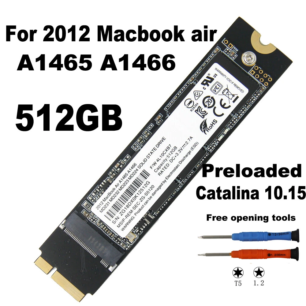 NEW 512GB SSD For Apple MacBook Air 11