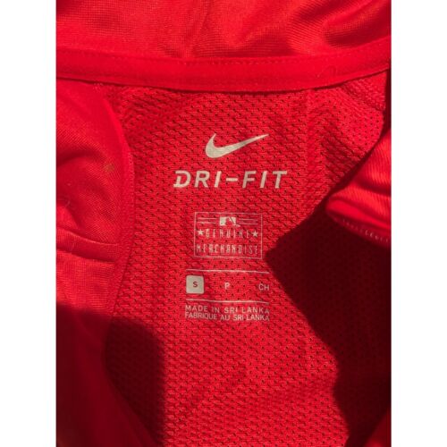 Nike Philadelphia Phillies Quarter Zip Women's Small Long Sleeves Red - Picture 5 of 5