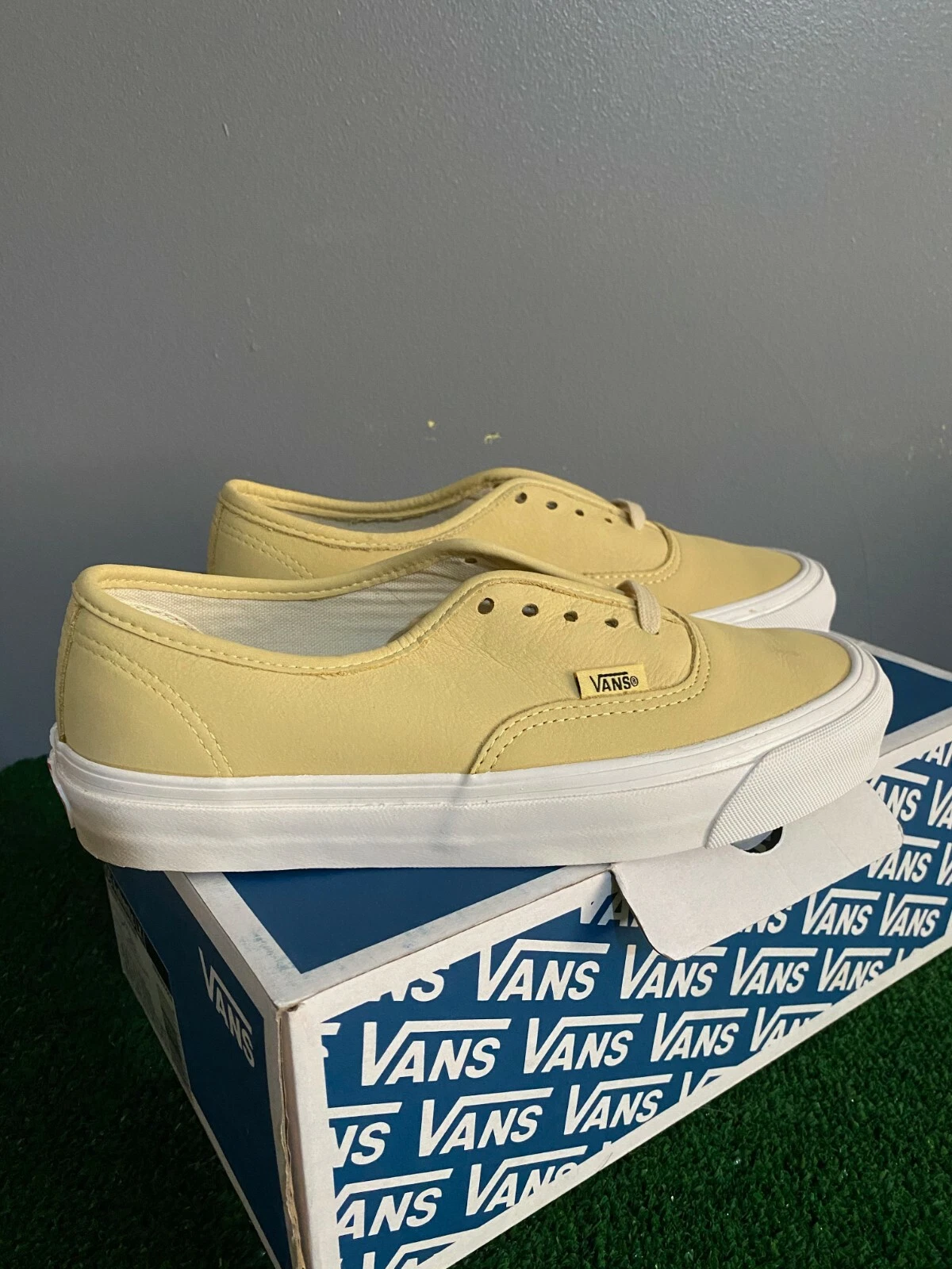 VANS OG AUTHENTIQUE LX PALE BANANA TAILLE 6,5 HOMMES / 8 FEMMES   BROUILLARD CDG SUPREME OFF
