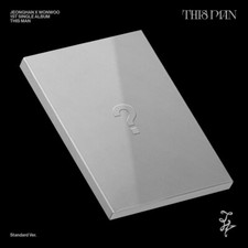 SEVENTEEN JEONGHAN x WONWOO THIS MAN 1st Single Album Standard Ver CD+Etc+TR#