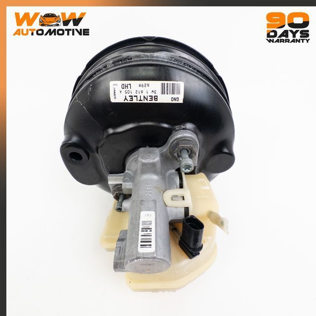 04-17 BENTLEY CONTINENTAL FLYING SPUR GT GTC BRAKE BOOSTER MASTER CYLINDER OEM