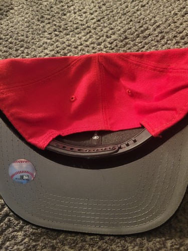 Mens Cincinnati Reds Captain 47 Baseball Snapback Hat - Picture 2 of 3
