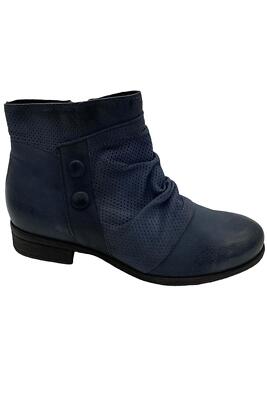 Miz Mooz Leather Wide Width Ankle Boots Sallie River