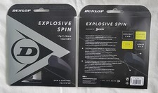 NEW  Dunlop Explosive Spin Tennis string 17Ga...
