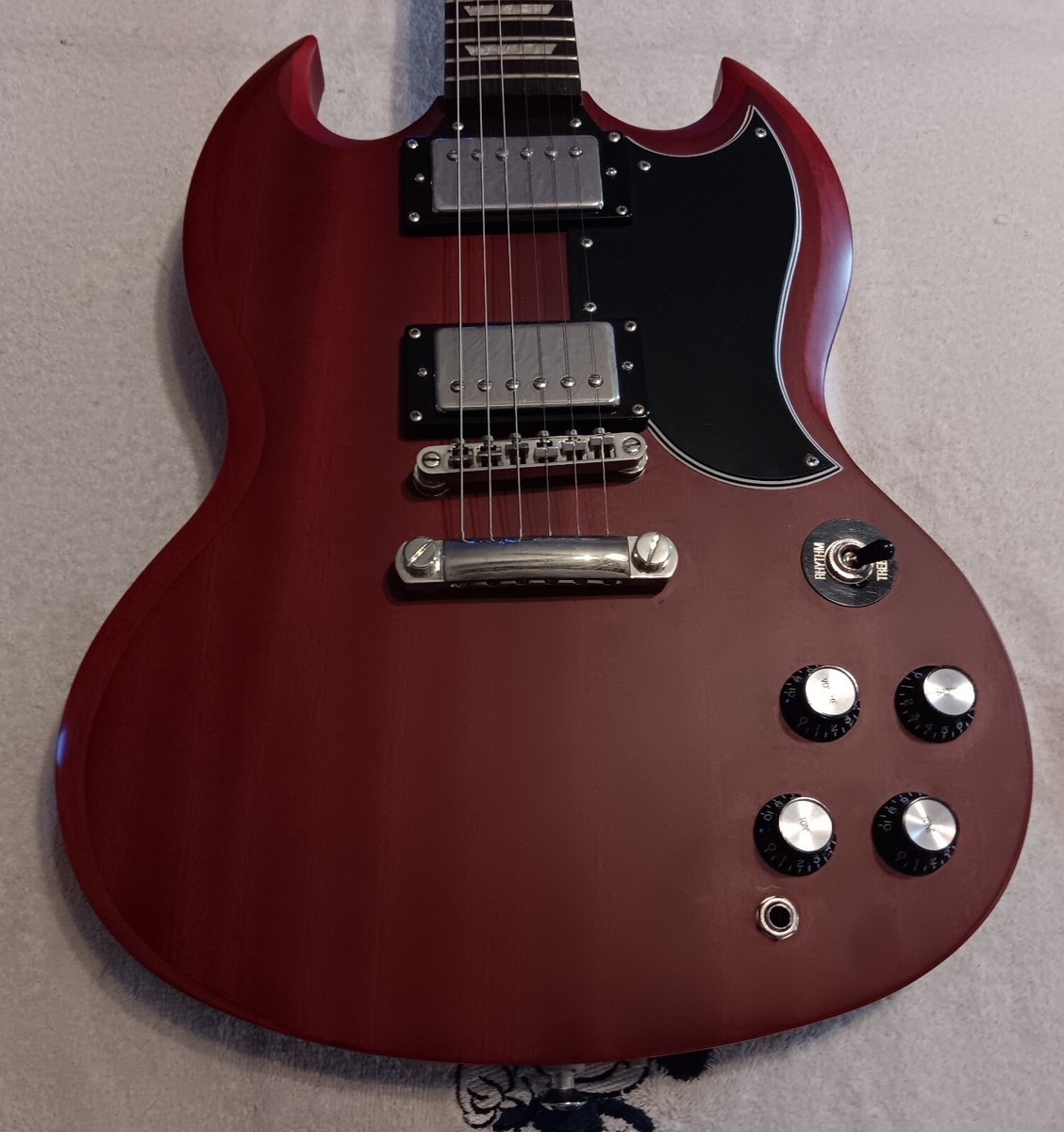 Epiphone SG G-400 Trans Cherry Electric Guitar | eBay