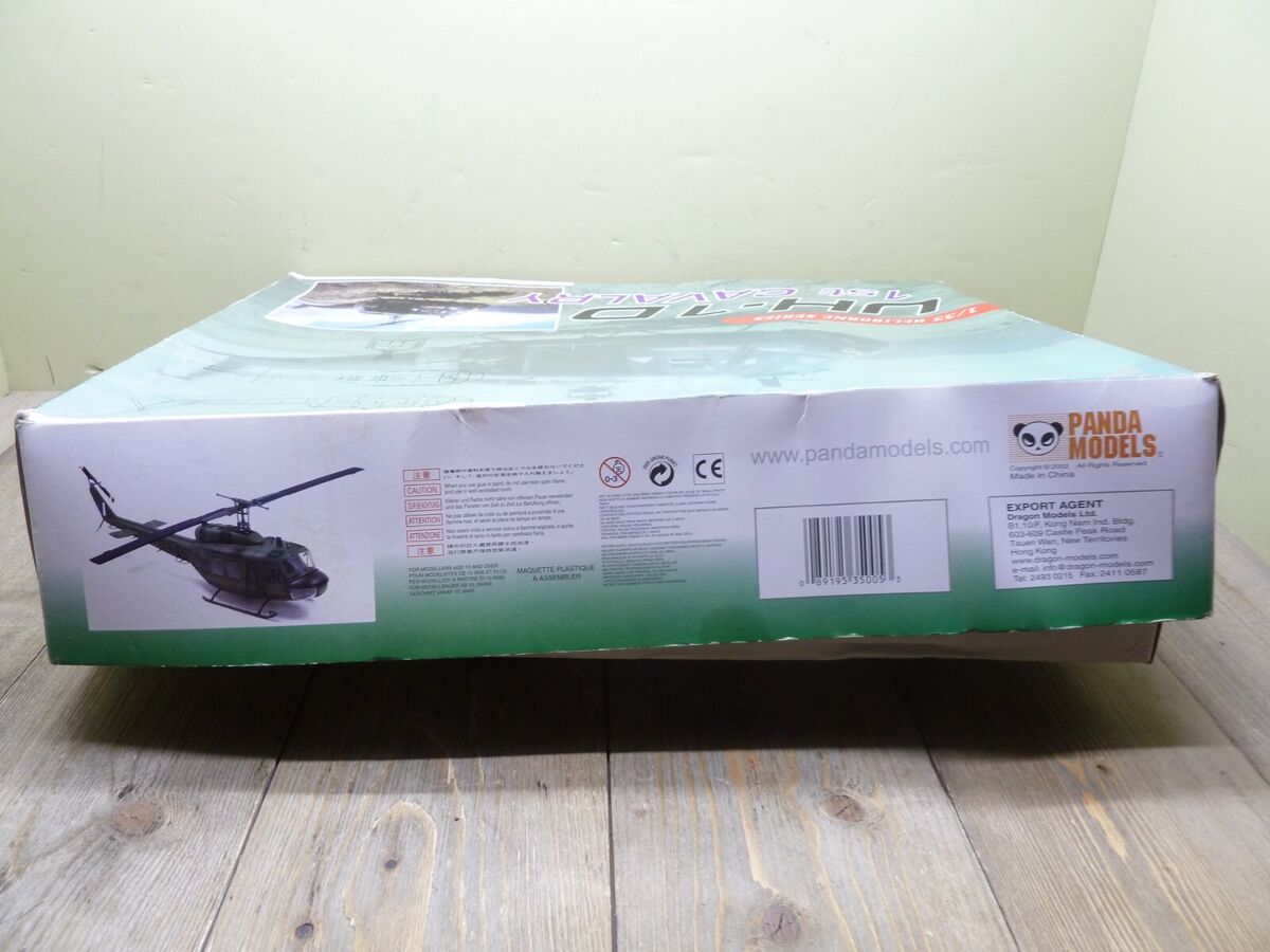 Panda Models UH-1D Helibourne Series 35005 1/35 Scale Sealed Panda Models UH-1D Helibourne Series 35005 1/35 Scale Sealed